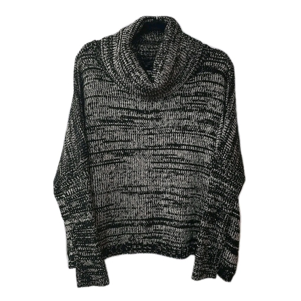 Generation Love‎ Metal Gold And Black Brunch Sweater Women's Oversize XS NWT